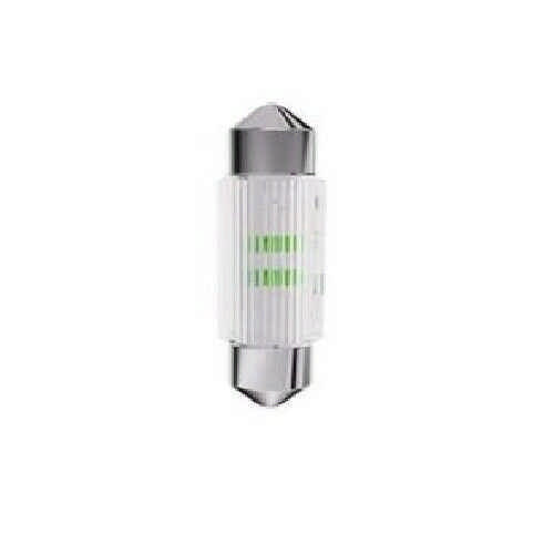 S+H LED Soffitte 11x43 mm 24 Volt AC/DC rot 2 Chip mit Brückengleichrichter