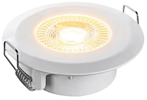 HEITRONIC - LED Einbaustrahler DL7202 weiß 5 Watt Warmweiss 3000 Kelvin